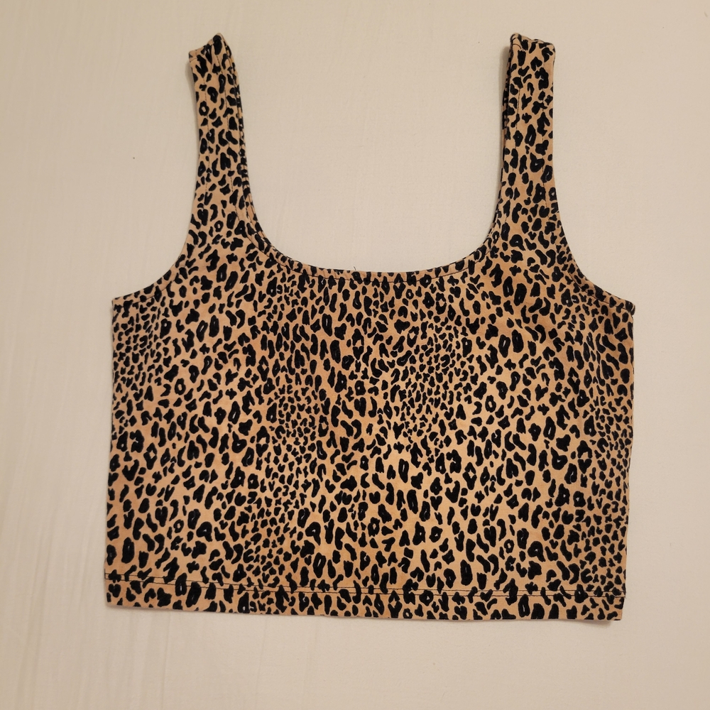 Leopard Print Tank Top